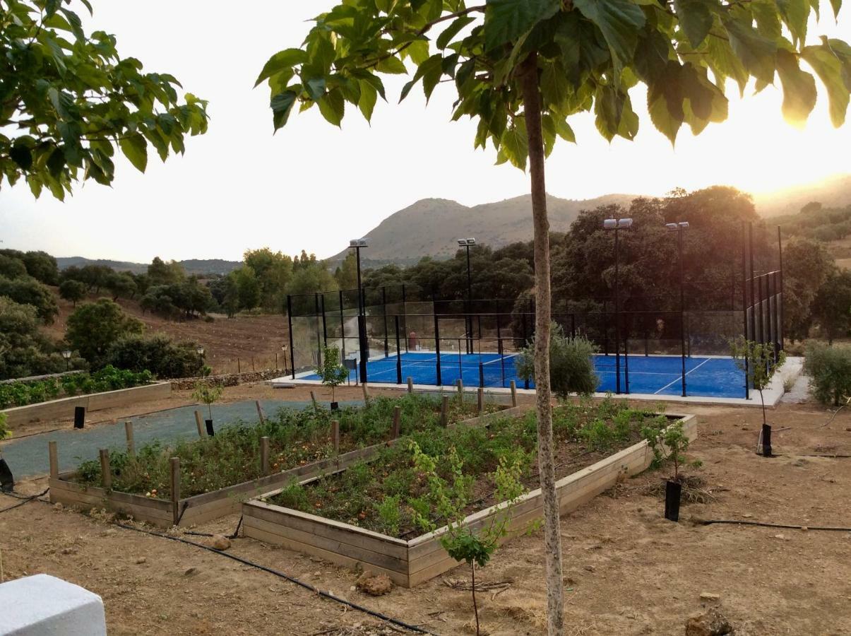 Гостевой дом Santa Marta Complejo Rural Con Pista De Padel Арчидона Экстерьер фото